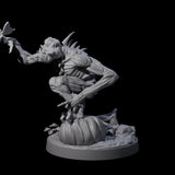 Deformed Living Pumpkin Man Miniature for Dungeons and Dragons, Pathfinder or other TTRPGs