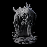 Deformed Mind Flayer Arcanist A Miniature for Dungeons and Dragons, Pathfinder or other TTRPGs