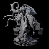 Deformed Mind Flayer Arcanist A Miniature for Dungeons and Dragons, Pathfinder or other TTRPGs