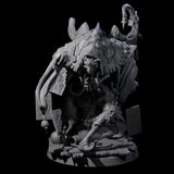 Deformed Mind Flayer Arcanist B Miniature for Dungeons and Dragons, Pathfinder or other TTRPGs