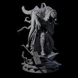 Deformed Mind Flayer Arcanist D Miniature for Dungeons and Dragons, Pathfinder or other TTRPGs