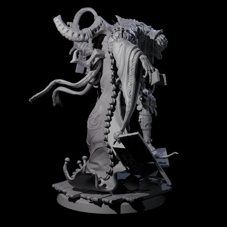 Deformed Mind Flayer Arcanist D Miniature for Dungeons and Dragons, Pathfinder or other TTRPGs