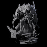 Deformed Mind Flayer Arcanist D Miniature for Dungeons and Dragons, Pathfinder or other TTRPGs
