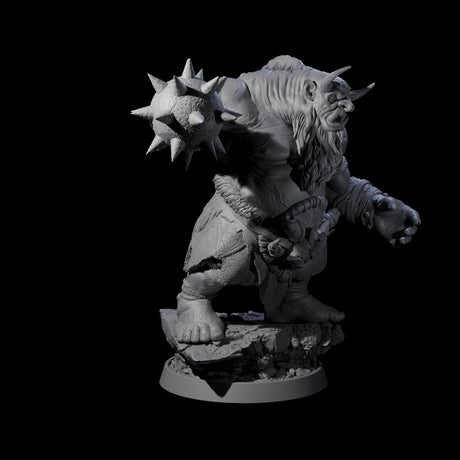 Deformed Ogre D Miniature for Dungeons and Dragons, Pathfinder or other TTRPGs