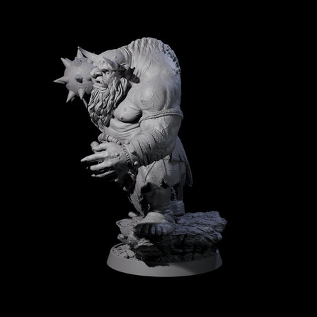 Deformed Ogre D Miniature for Dungeons and Dragons, Pathfinder or other TTRPGs