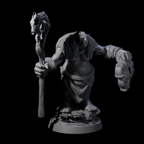 Deformed Ogre E Miniature for Dungeons and Dragons, Pathfinder or other TTRPGs
