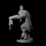 Deformed Ogre E Miniature for Dungeons and Dragons, Pathfinder or other TTRPGs