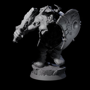 Deformed Ogre F Miniature for Dungeons and Dragons, Pathfinder or other TTRPGs