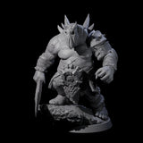 Deformed Ogre G Miniature for Dungeons and Dragons, Pathfinder or other TTRPGs
