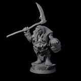 Deformed Ogre H Miniature for Dungeons and Dragons, Pathfinder or other TTRPGs