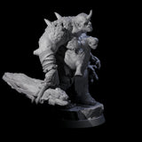 Deformed Ogre I Miniature for Dungeons and Dragons, Pathfinder or other TTRPGs