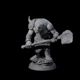 Deformed Ogre J Miniature for Dungeons and Dragons, Pathfinder or other TTRPGs