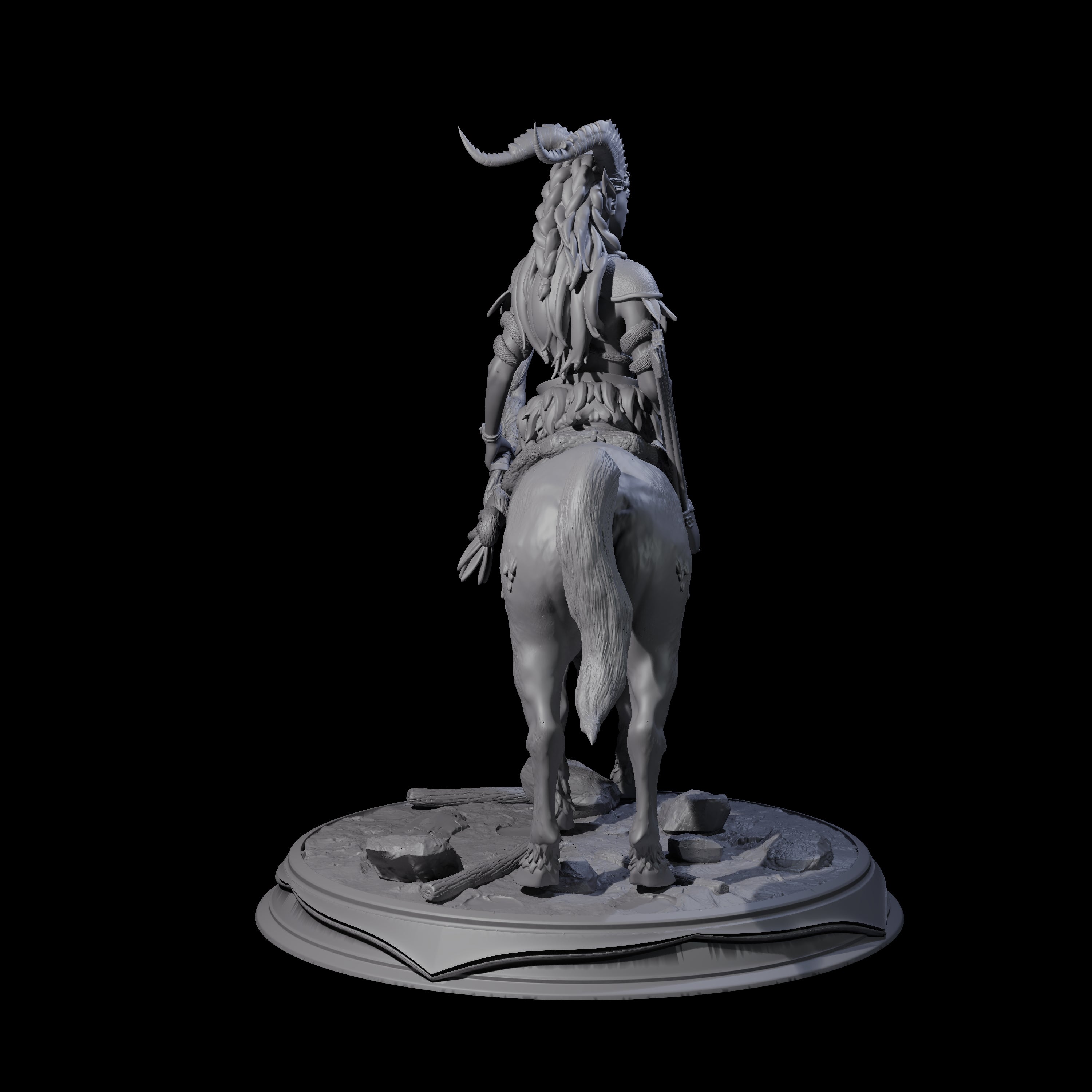 Delicate Forest Centaur Hunter Miniature for Dungeons and Dragons, Pathfinder or other TTRPGs