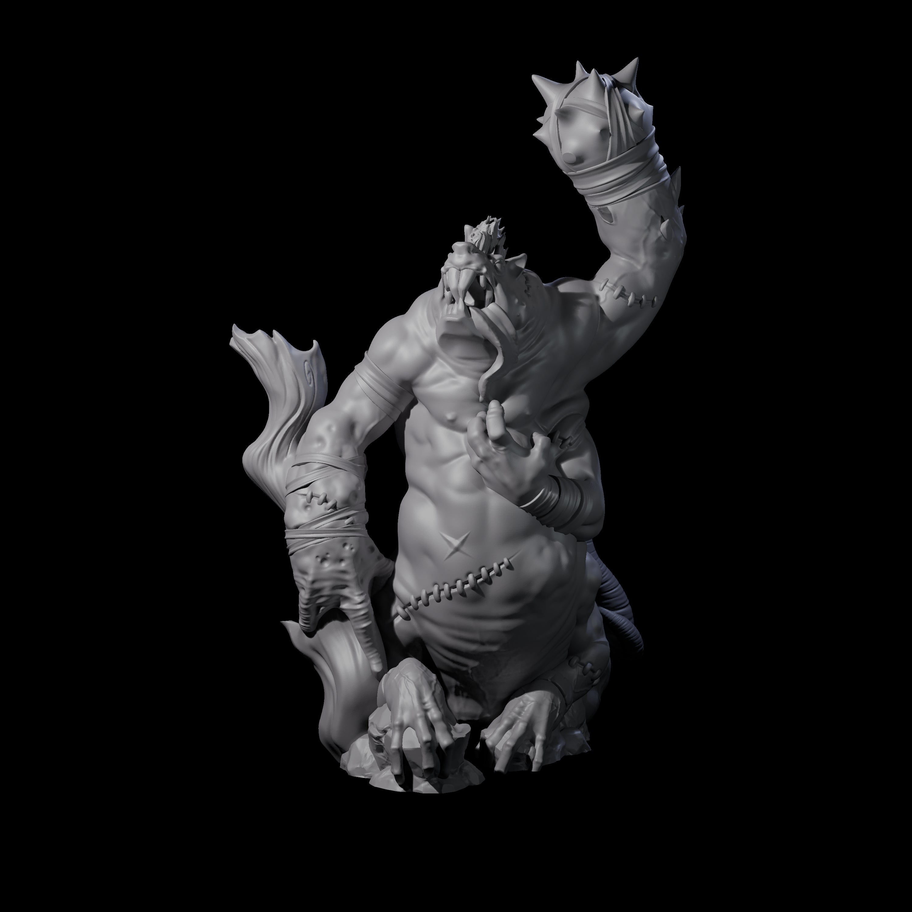 Demolishing Ratfolk Demolitionist Miniature for Dungeons and Dragons, Pathfinder or other TTRPGs