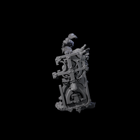 Demon Gun Firing Dwarf Miniature for Dungeons and Dragons, Pathfinder or other TTRPGs