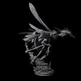 Demon Wasp Titan Miniature for Dungeons and Dragons, Pathfinder or other TTRPGs