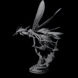Demon Wasp Titan Miniature for Dungeons and Dragons, Pathfinder or other TTRPGs