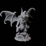 Demonic Rat C Miniature for Dungeons and Dragons, Pathfinder or other TTRPGs