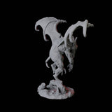 Demonic Rat D Miniature for Dungeons and Dragons, Pathfinder or other TTRPGs