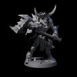 Demonic Ravager B Miniature for Dungeons and Dragons, Pathfinder or other TTRPGs