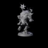 Demonic Ravager C Miniature for Dungeons and Dragons, Pathfinder or other TTRPGs