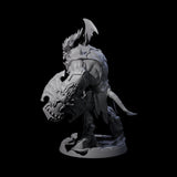 Demonic Ravager D Miniature for Dungeons and Dragons, Pathfinder or other TTRPGs