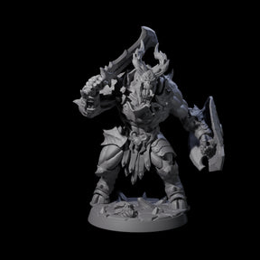 Demonic Ravager D Miniature for Dungeons and Dragons, Pathfinder or other TTRPGs