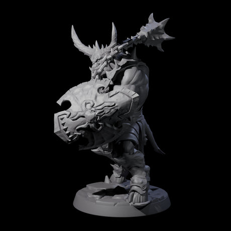 Demonic Ravager F Miniature for Dungeons and Dragons, Pathfinder or other TTRPGs