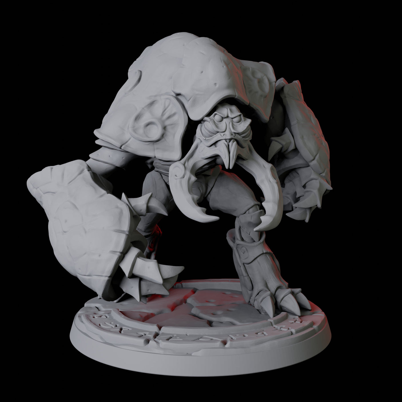 Depth Umber Hulk A Miniature for Dungeons and Dragons, Pathfinder or other TTRPGs