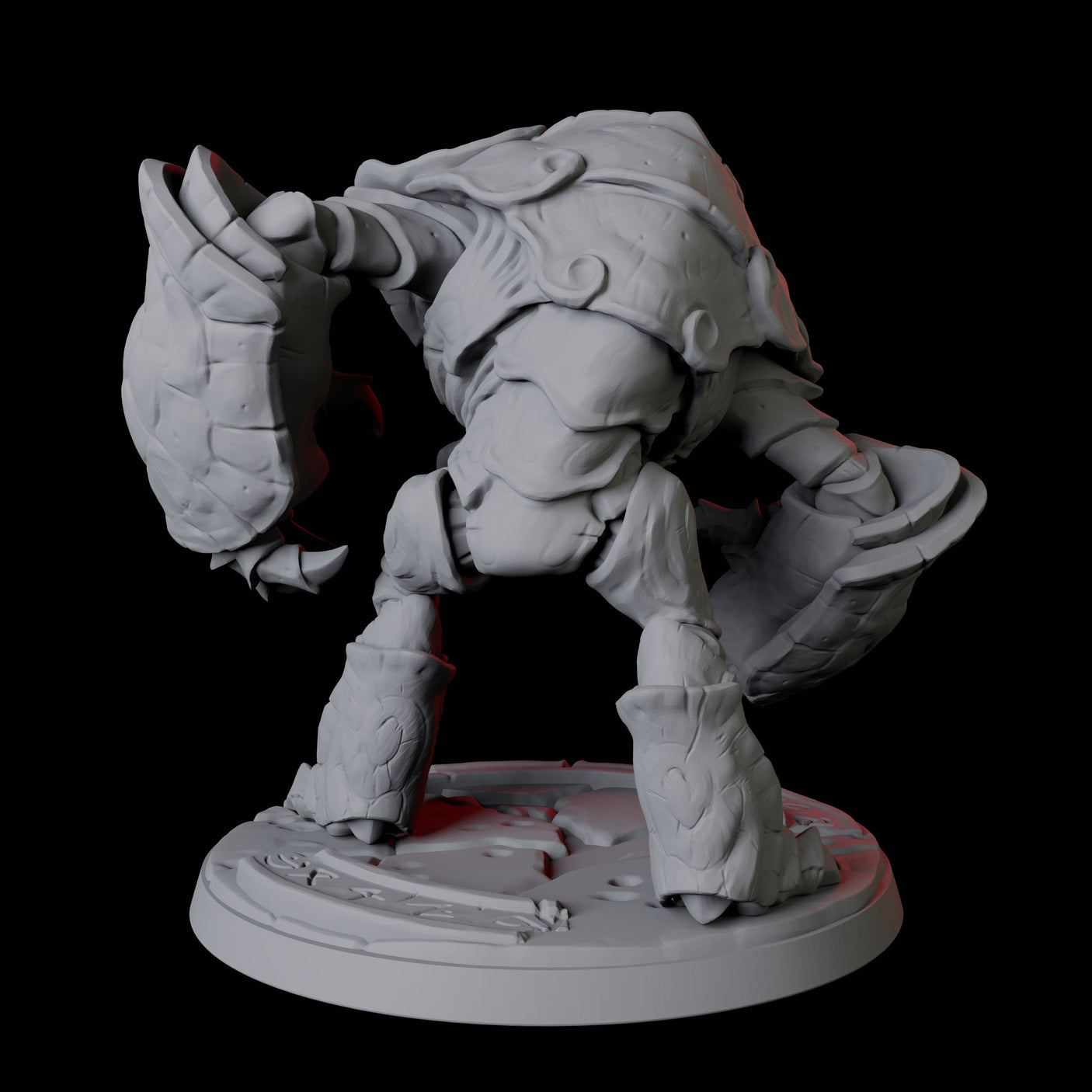 Depth Umber Hulk A Miniature for Dungeons and Dragons, Pathfinder or other TTRPGs