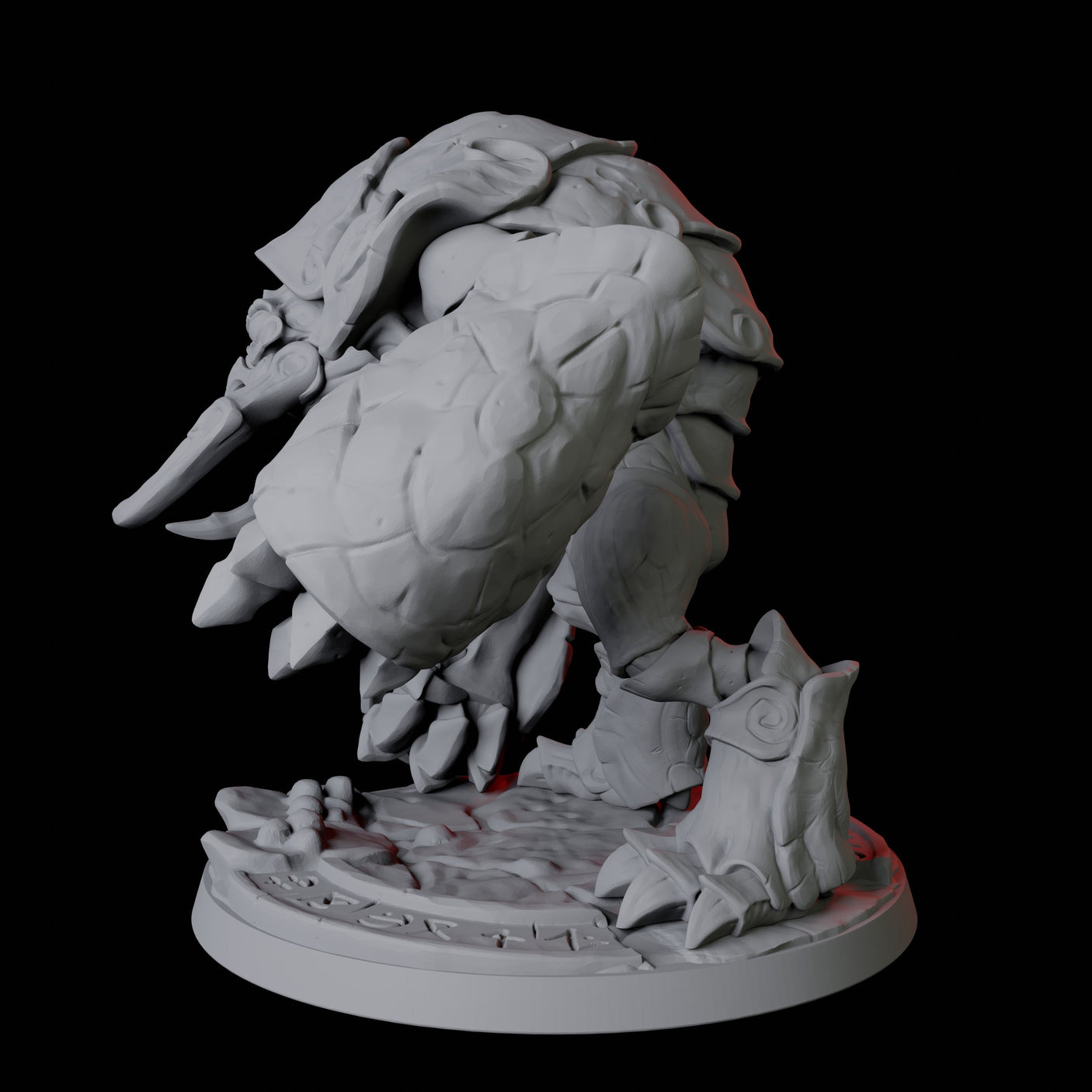 Depth Umber Hulk B Miniature for Dungeons and Dragons, Pathfinder or other TTRPGs