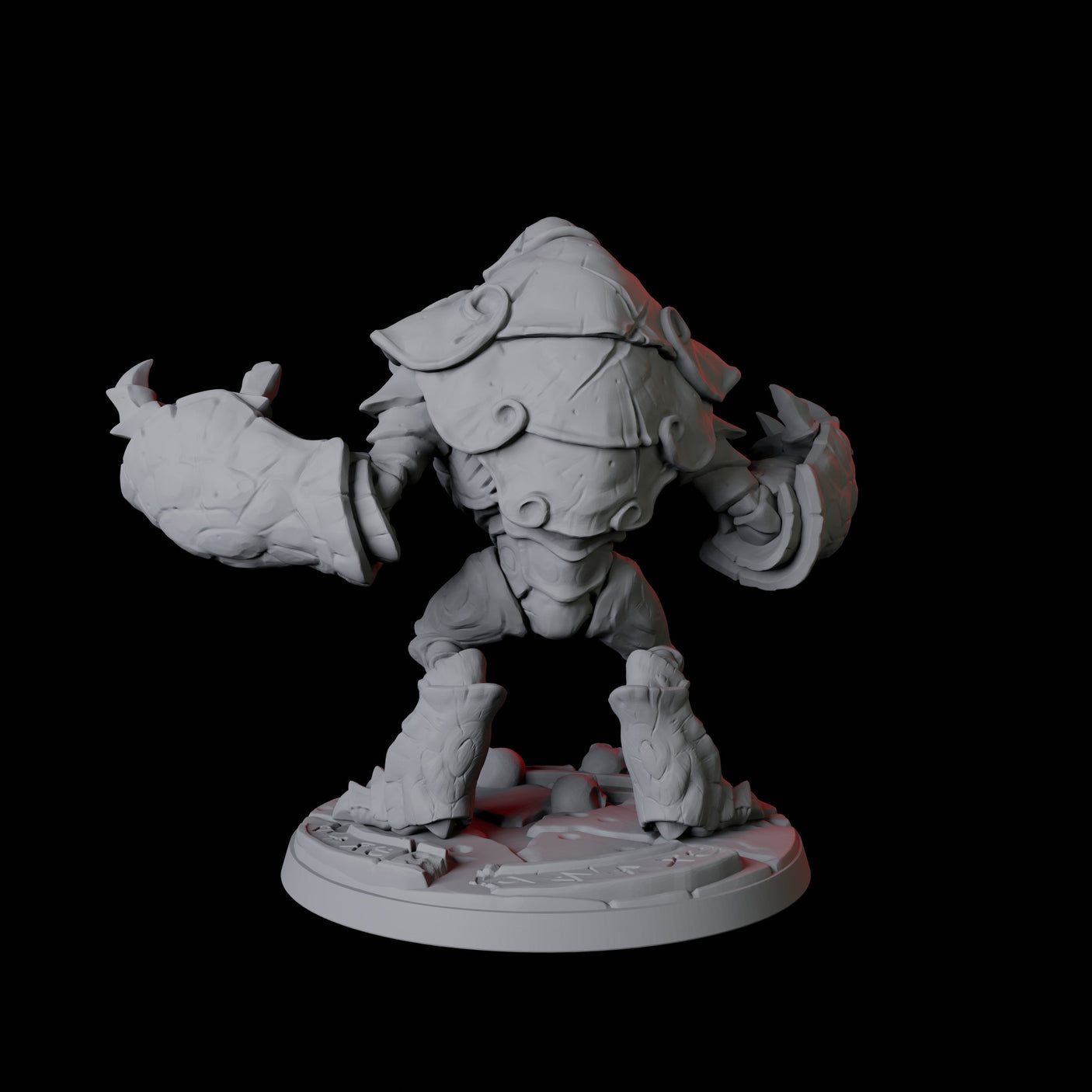 Depth Umber Hulk C Miniature for Dungeons and Dragons, Pathfinder or other TTRPGs