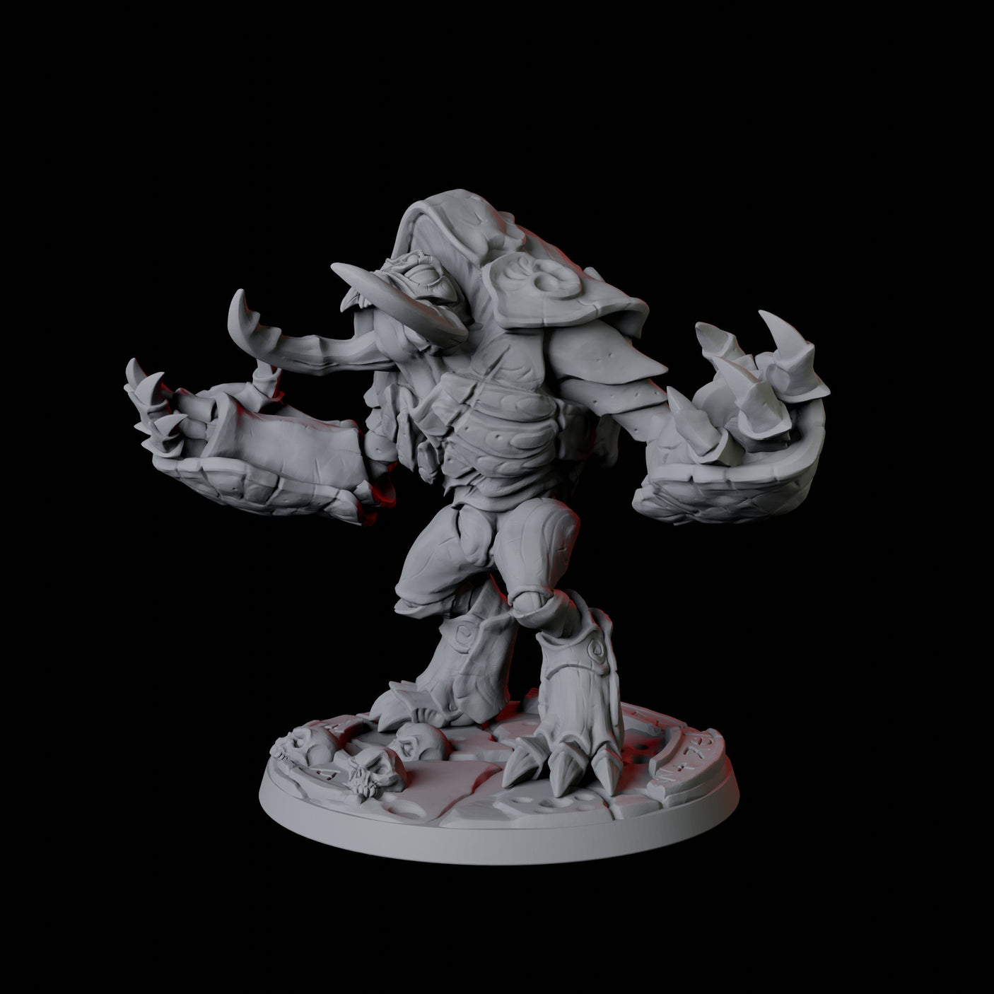 Depth Umber Hulk C Miniature for Dungeons and Dragons, Pathfinder or other TTRPGs