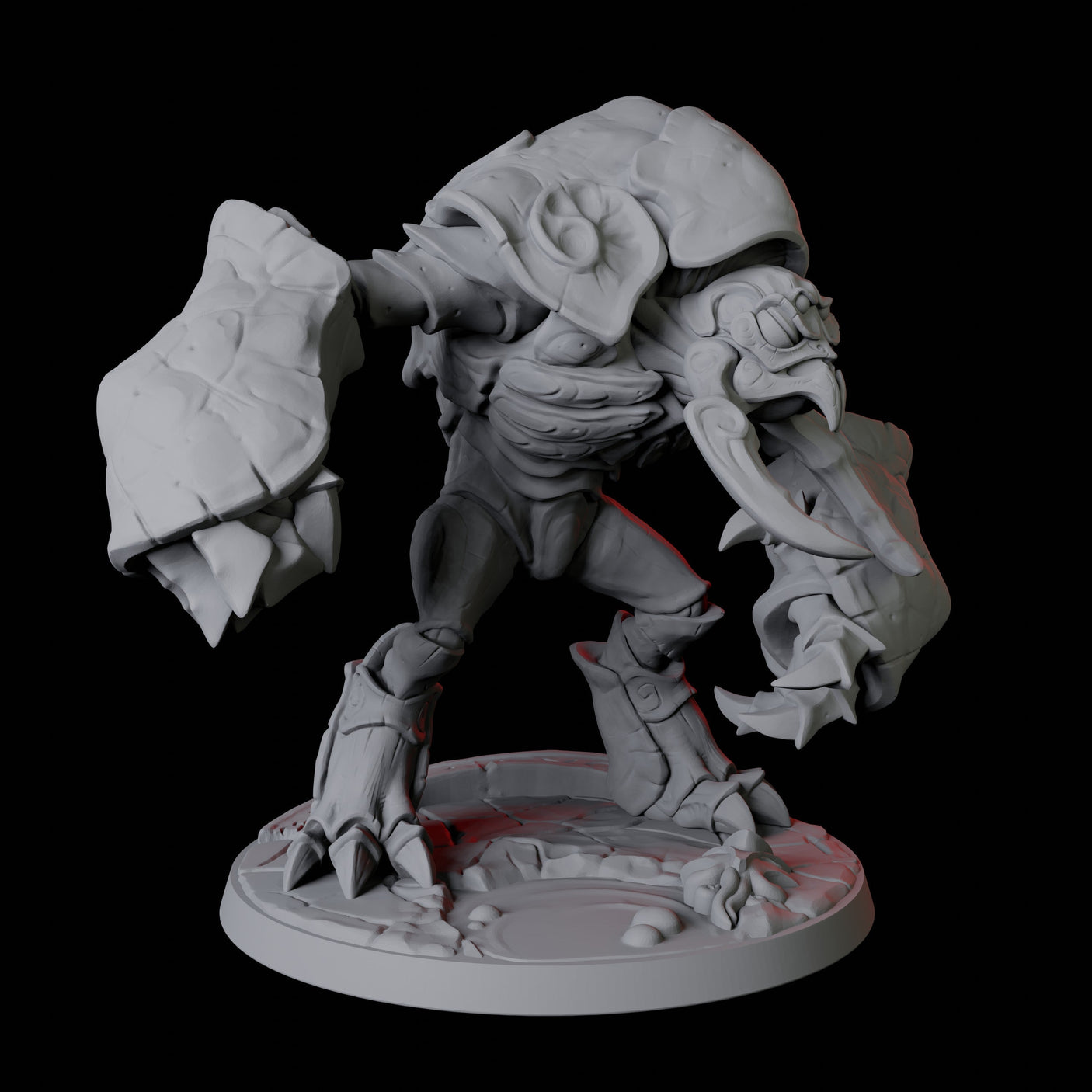 Depth Umber Hulk D Miniature for Dungeons and Dragons, Pathfinder or other TTRPGs