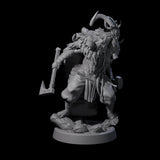 Deranged Pagan Cultist A Miniature for Dungeons and Dragons, Pathfinder or other TTRPGs