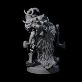 Deranged Pagan Cultist A Miniature for Dungeons and Dragons, Pathfinder or other TTRPGs