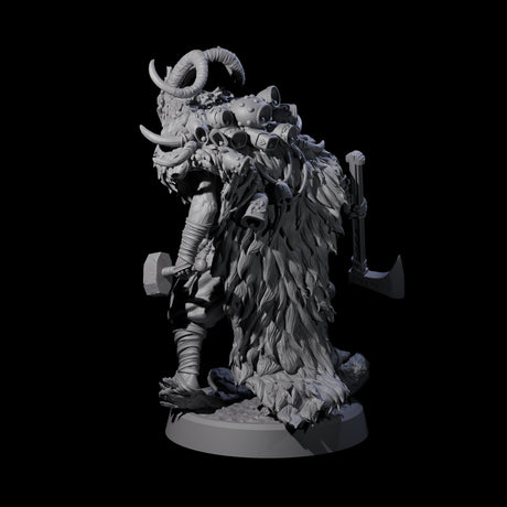 Deranged Pagan Cultist A Miniature for Dungeons and Dragons, Pathfinder or other TTRPGs