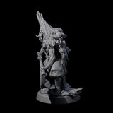 Deranged Pagan Cultist B Miniature for Dungeons and Dragons, Pathfinder or other TTRPGs