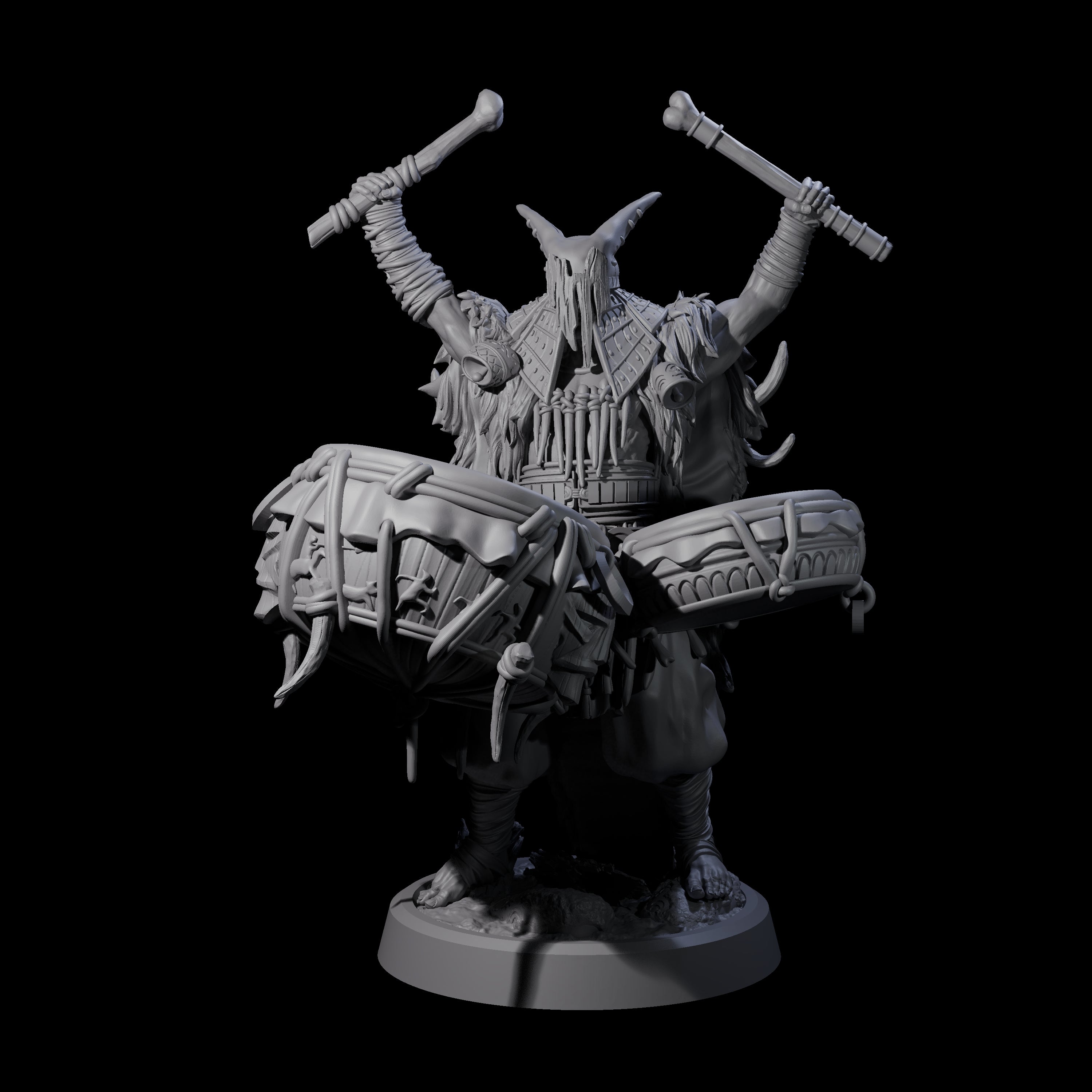 Deranged Pagan Cultist D Miniature for Dungeons and Dragons, Pathfinder or other TTRPGs