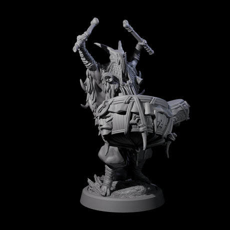 Deranged Pagan Cultist D Miniature for Dungeons and Dragons, Pathfinder or other TTRPGs