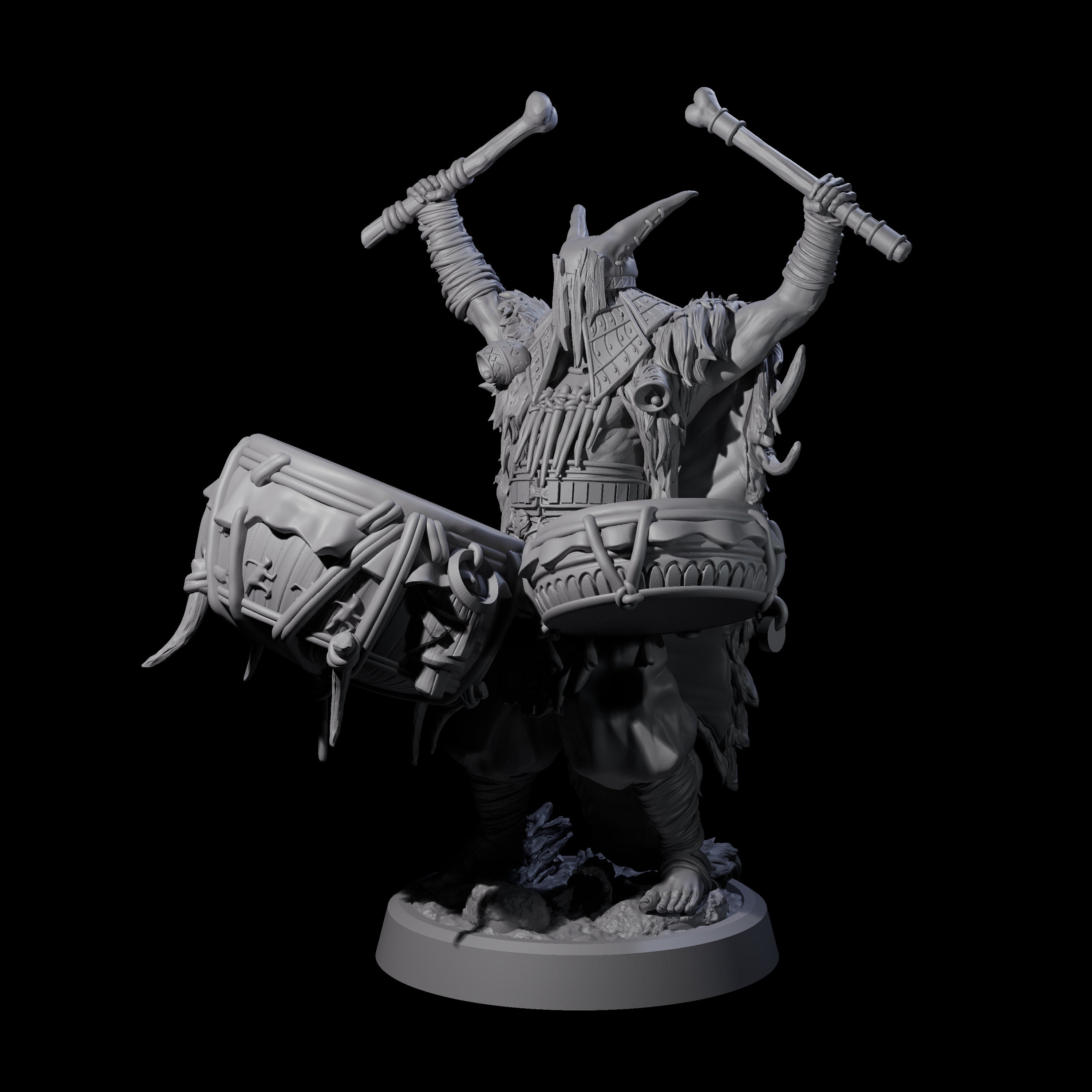 Deranged Pagan Cultist D Miniature for Dungeons and Dragons, Pathfinder or other TTRPGs