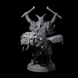 Deranged Pagan Cultist D Miniature for Dungeons and Dragons, Pathfinder or other TTRPGs