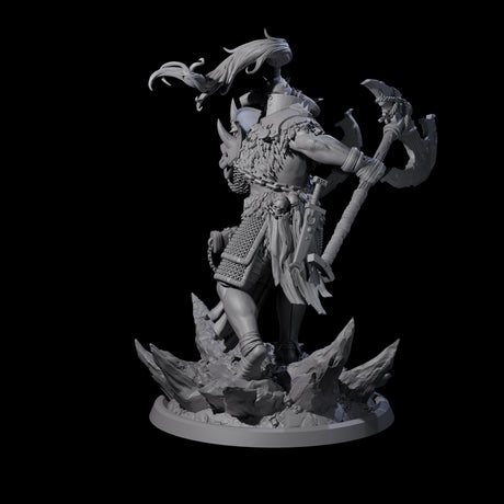 Descending Doomwalker A Miniature for Dungeons and Dragons, Pathfinder or other TTRPGs