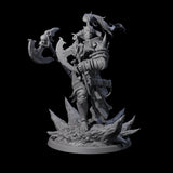 Descending Doomwalker A Miniature for Dungeons and Dragons, Pathfinder or other TTRPGs