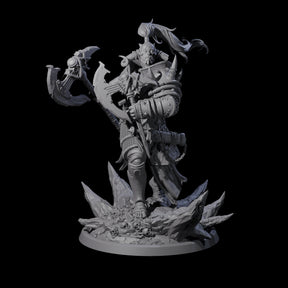 Descending Doomwalker A Miniature for Dungeons and Dragons, Pathfinder or other TTRPGs