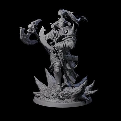 Descending Doomwalker A Miniature for Dungeons and Dragons, Pathfinder or other TTRPGs