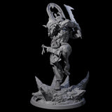 Descending Doomwalker B Miniature for Dungeons and Dragons, Pathfinder or other TTRPGs