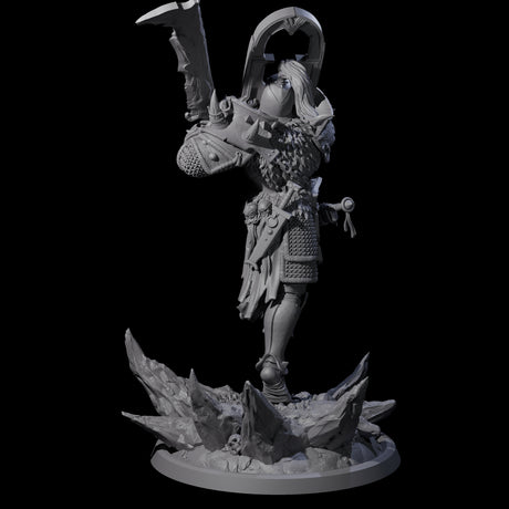 Descending Doomwalker B Miniature for Dungeons and Dragons, Pathfinder or other TTRPGs