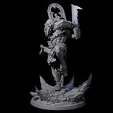 Descending Doomwalker B Miniature for Dungeons and Dragons, Pathfinder or other TTRPGs
