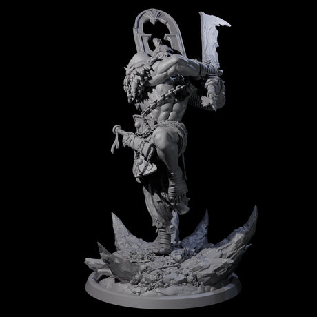 Descending Doomwalker B Miniature for Dungeons and Dragons, Pathfinder or other TTRPGs